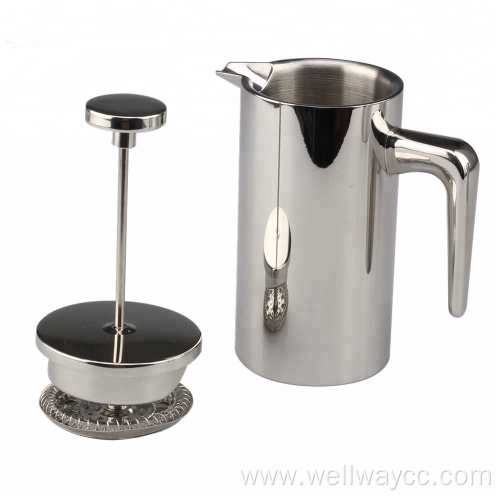 French Coffee Press - 100% Stainless Steel